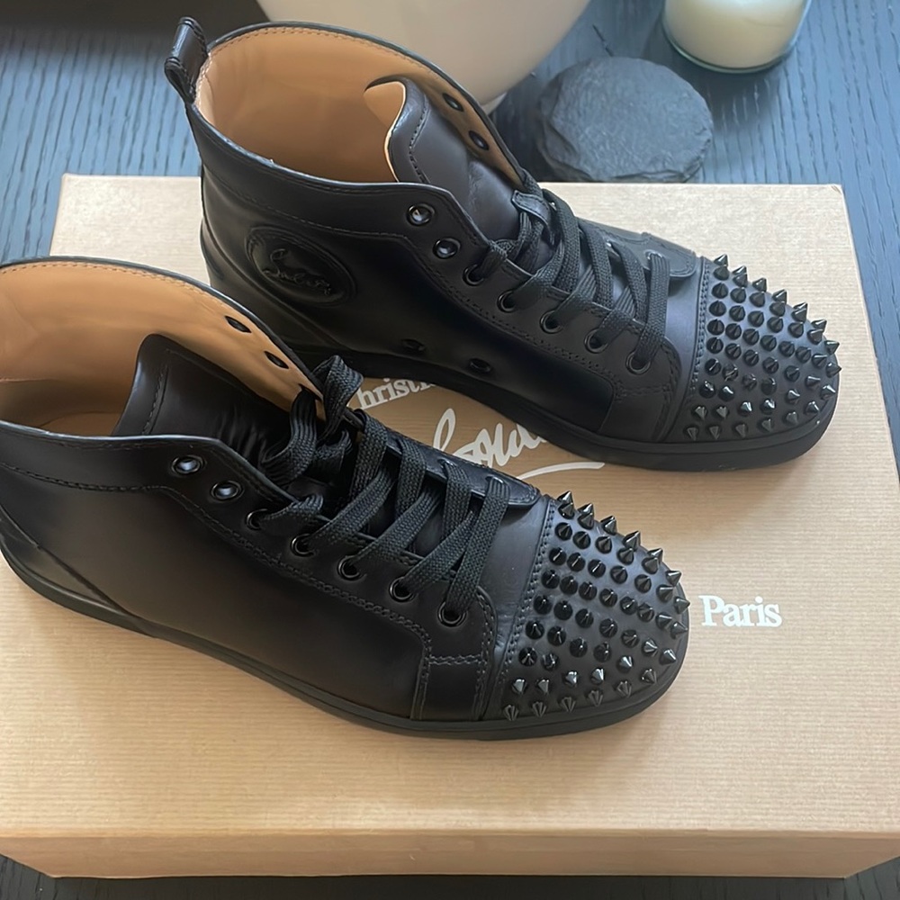Christian Louboutin Louis Spikes high top